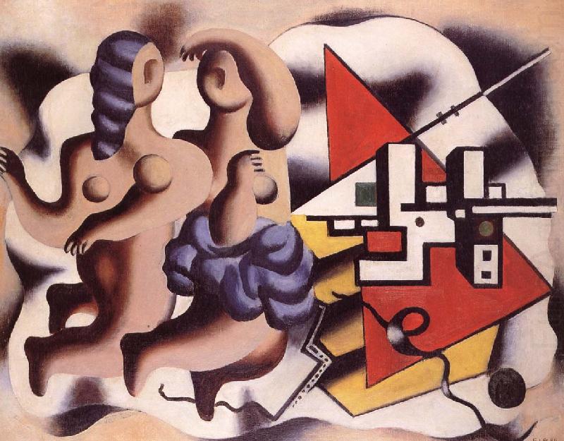 Iwo women, Fernand Leger